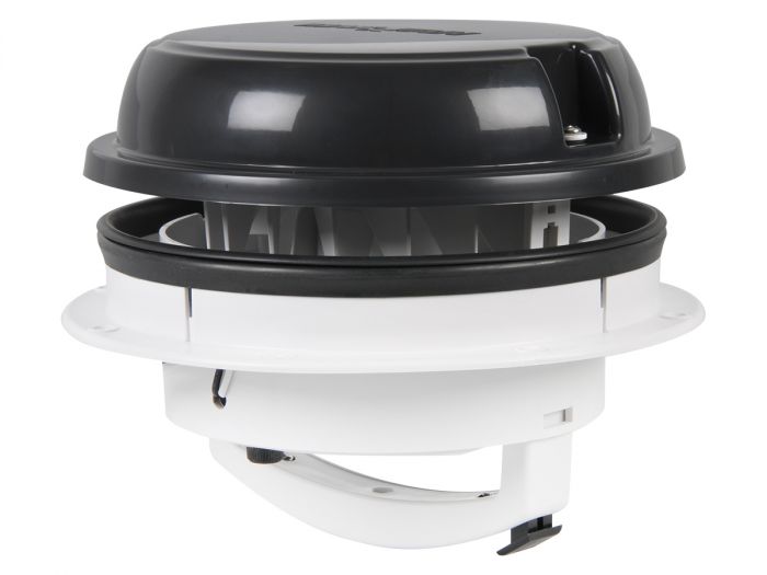 Maxxfan dome plus dakventilator zwart (LED)